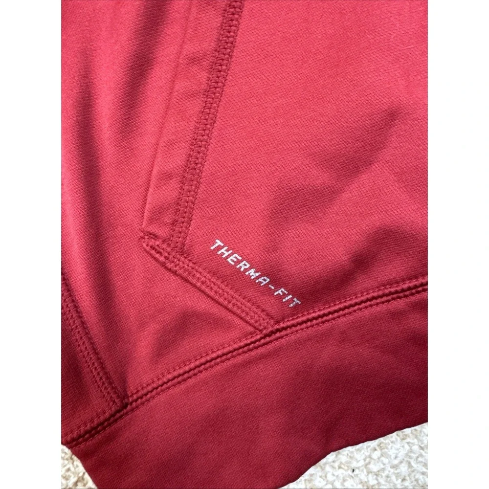 University Southern California Nike Therma-Fit Hoodie Men's M Red NCAA Football